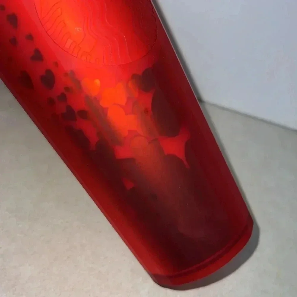 Starbucks Red Soft Touch‎ Valentines Dome Tumbler 2020